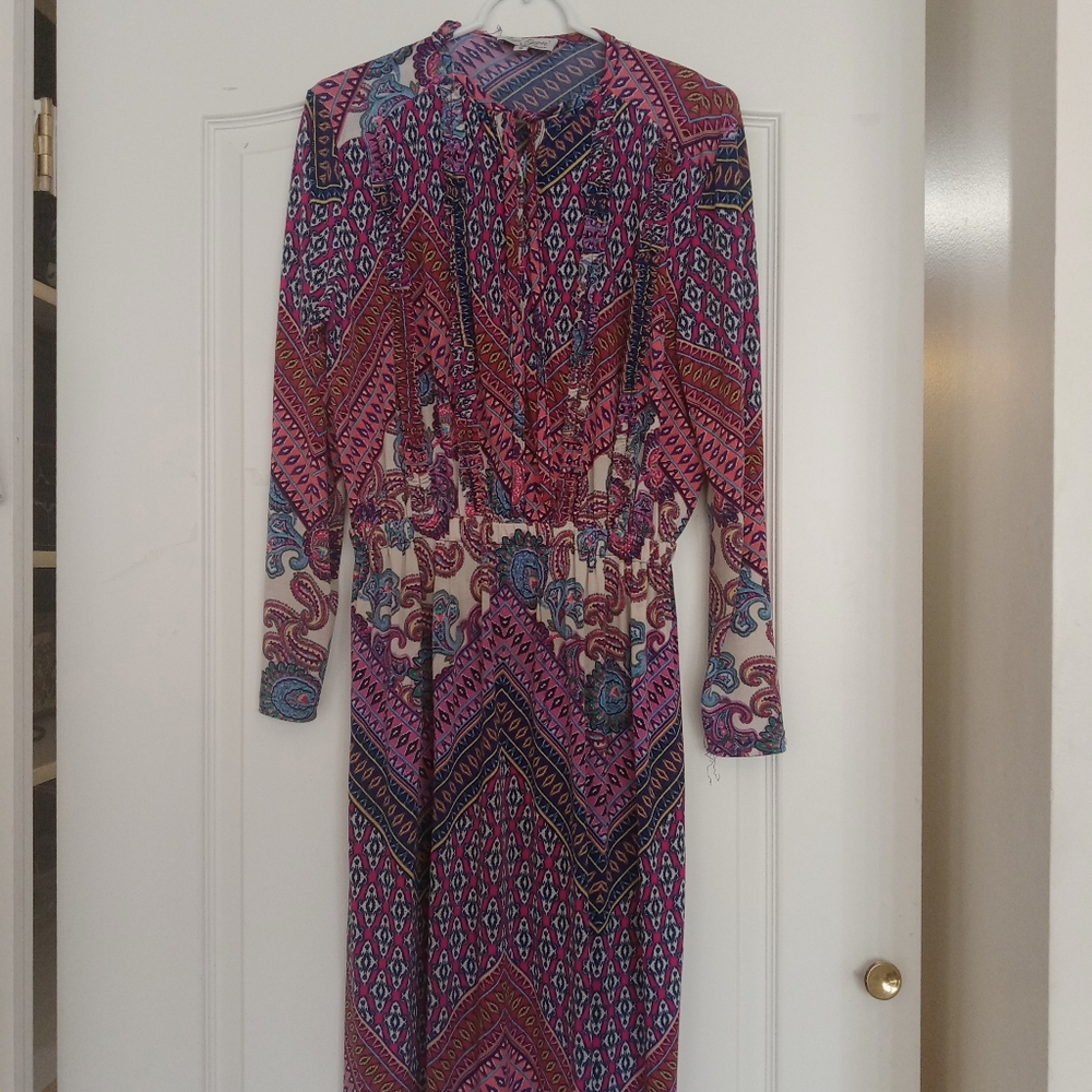 Ego Trippin' maxi lounge dress / robe size S